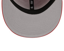 Load image into Gallery viewer, New York Yankees New Era MLB 59FIFTY 5950 Fitted Cap Hat Red Crown/Visor Black Logo Gray UV