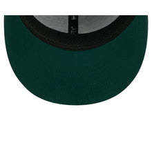 Load image into Gallery viewer, Oakland A's Athletics New Era MLB 9FIFTY 950 Snapback Trucker/Mesh Cap Hat Green Crown/Visor Green/White Logo Green UV (2026 Batting Practice)