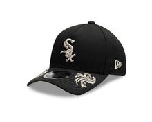 Load image into Gallery viewer, Chicago White Sox New Era MLB 9FORTY 940 Adjustable M-Crown Cap Hat Black Crown/Visor White Logo Gray UV (Wordmark)