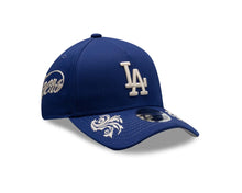 Load image into Gallery viewer, Los Angeles Dodgers New Era MLB 9FORTY 940 Adjustable M-Crown Cap Hat Royal Blue Crown/Visor Team Color Logo Gray UV (Wordmark)