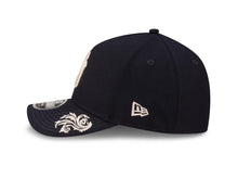 Load image into Gallery viewer, New York Yankees New Era MLB 9FORTY 940 Adjustable M-Crown Cap Hat Navy Blue Crown/Visor Team Color Logo Gray UV (Wordmark)