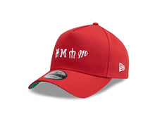 Load image into Gallery viewer, Diablos Rojos del Mexico New Era 9FORTY 940 Adjustable A-Frame Cap Hat Red Crown/Visor White Multi Logo Green UV