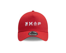 Load image into Gallery viewer, Diablos Rojos del Mexico New Era 9FORTY 940 Adjustable A-Frame Cap Hat Red Crown/Visor White Multi Logo Green UV