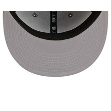 Load image into Gallery viewer, New York Mets New Era MLB 59FIFTY 5950 Fitted Cap Hat Gray Crown/Visor White Logo Gray UV