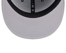 Load image into Gallery viewer, San Diego Padres New Era MLB 59FIFTY 5950 Fitted Cap Hat Black Crown/Visor Black/White Logo Gray UV