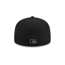 Load image into Gallery viewer, Philadelphia Phillies New Era MLB 59FIFTY 5950 Fitted Cap Hat Black Crown/Visor Dark Gray Logo Gray UV