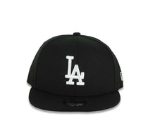 Load image into Gallery viewer, (Youth) Los Angeles Dodgers New Era MLB 9FIFTY 950 Snapback Cap Hat Black Crown/Visor White Logo Black UV