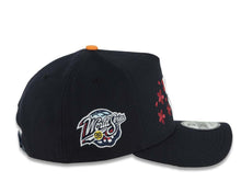 Load image into Gallery viewer, San Diego Padres New Era MLB 9FORTY 940 Adjustable A-Frame Cap Navy Crown/Visor White Logo With Hot Pink Cherry Blossoms 1998 World Series Side Patch