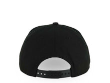 Load image into Gallery viewer, Mexico New Era 9FORTY 940 Adjustable A-Frame Cap Hat Black Crown/Visor White/Metallic Red/Blue Skull Logo Aztec Calendar Side Patch Gray UV