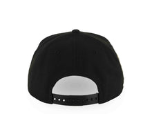 Load image into Gallery viewer, New York Yankees New Era MLB 9FORTY 940 Adjustable A-Frame Cap Hat Black Crown/Visor Metallic Brown Logo With Khaki Cherry Blossoms Floral Side Patch