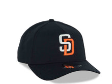 Load image into Gallery viewer, San Diego Padres New Era MLB 9FORTY 940 Adjustable A-Frame Cap Hat Navy Blue Crown/Visor White/Orange Logo Gray UV (Tony Gwynn)