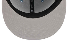 Load image into Gallery viewer, San Diego Padres New Era MLB 59FIFTY 5950 Fitted Cap Hat Blue Crown/Visor Blue Logo Gray UV (Color Pack)