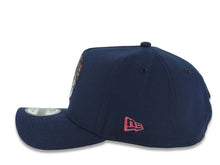 Load image into Gallery viewer, San Diego Padres New Era MLB 9FORTY 940 Adjustable A-Frame Cap Hat Navy Blue Crown/Visor Sugar Skull Logo 40th Anniversary Side Patch Gray UV