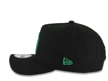 Load image into Gallery viewer, San Diego Padres New Era MLB 9FORTY 940 Adjustable A-Frame Cap Hat Black Crown/Visor Green Logo Gray UV