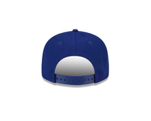 Load image into Gallery viewer, (Youth) Los Angeles Dodgers New Era MLB 9FIFTY 950 Snapback Cap Hat Royal Blue Crown/Visor Light Gray/White Script Logo LA side patch Gray UV