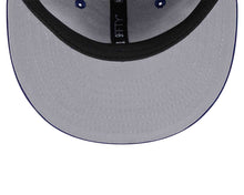 Load image into Gallery viewer, (Youth) Los Angeles Dodgers New Era MLB 9FIFTY 950 Snapback Cap Hat Royal Blue Crown/Visor Light Gray/White Script Logo LA side patch Gray UV