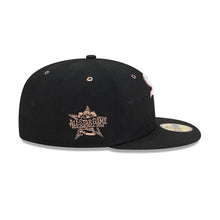 Load image into Gallery viewer, Chicago White Sox New Era MLB 59FIFTY 5950 Fitted Cap Hat Black Crown/Visor White/Metallic Brown Logo 2026 All-Star Game Side Patch
