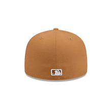 Load image into Gallery viewer, San Diego Padres New Era MLB 59FIFTY 5950 Fitted Cap Hat Light Brown Crown/Visor White Logo Gray UV