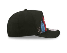 Load image into Gallery viewer, Houston Astros New Era MLB 9FIFTY 950 Snapback A-Frame Cap Hat Black Crown/Visor White/Black Logo With Skyline Gray UV