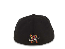 Load image into Gallery viewer, Albuquerque Isotopes New Era MiLB 59FIFTY 5950 Fitted Cap Hat Black Crown/Visor Team Color Logo