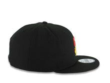 Load image into Gallery viewer, (Rasta Color) San Diego Padres New Era MLB 9FIFTY 950 Snapback Cap Hat Black Crown/Visor Red/Yellow/Green Diagonal Logo Gray UV