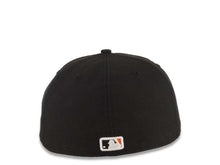 Load image into Gallery viewer, San Francisco Giants New Era MLB 59FIFTY 5950 Fitted Cap Hat Black Crown/Visor Orange/White Script/Text Logo