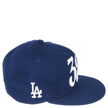 Load image into Gallery viewer, Los Angeles Dodgers New Era MLB 59FIFTY 5950 Fitted Cap Hat Royal Blue Crown/Visor White 323 Logo