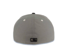 Load image into Gallery viewer, St. Louis Cardinals New Era MLB 59FIFTY 5950 Fitted 2 Birds Cap Hat Gray Crown Black Visor Gray/Black Logo