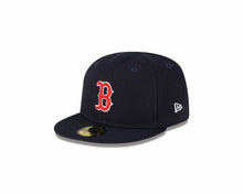 Load image into Gallery viewer, (Infant) Boston Red Sox New Era MLB 59FIFTY 5950 Fitted Cap Hat Navy Blue Crown/Visor Team Color Logo (My 1st First)