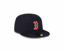 Load image into Gallery viewer, (Infant) Boston Red Sox New Era MLB 59FIFTY 5950 Fitted Cap Hat Navy Blue Crown/Visor Team Color Logo (My 1st First)