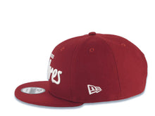 Load image into Gallery viewer, San Diego Padres New Era MLB 9FIFTY 950 Snapback Cap Hat Cardinal Crown/Visor White Text/Script Logo Gray UV