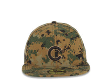 Load image into Gallery viewer, Chicago Cubs New Era MLB 59FIFTY 5950 Fitted Cap Hat Digital Camo Crown/Visor Black Logo