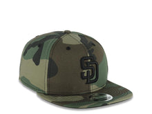 Load image into Gallery viewer, San Diego Padres New Era MLB 9FIFTY 950 Original Fit Snapback Cap Hat Camo Crown/Visor Black Logo