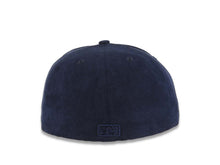 Load image into Gallery viewer, Los Angeles Dodgers New Era MLB 59FIFTY 5950 Fitted Cap Hat Navy Blue Suede Crown/Visor Navy Blue Logo (Spring Suede)