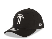 Load image into Gallery viewer, Xolos de Tijuana New Era Liga MX Flexfit Diamon Tech/Mesh Cap Hat Black Crown/Visor White Logo