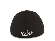 Load image into Gallery viewer, Xolos de Tijuana New Era Liga MX Flexfit Diamon Tech/Mesh Cap Hat Black Crown/Visor White Logo