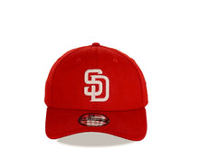 Load image into Gallery viewer, San Diego Padres New Era MLB 39THIRTY 3930 Flexfit Cap Hat Red Crown/Visor White Logo