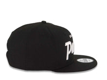 Load image into Gallery viewer, San Diego Padres New Era MLB 9FIFTY 950 Snapback Cap Hat Black Crown/Visor White Script/Text Logo