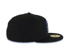 Load image into Gallery viewer, San Diego Padres New Era MLB 59FIFTY 5950 Fitted Cap Hat Black Crown/Visor Blue/White Logo