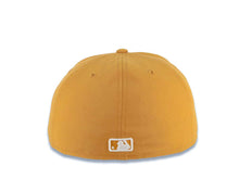 Load image into Gallery viewer, New York Yankees New Era MLB 59FIFTY 5950 Fitted Cap Hat Wheat Crown/Visor White Logo