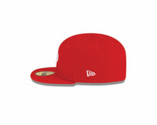 Load image into Gallery viewer, (Infant) Philadelphia Phillies New Era MLB 59FIFTY 5950 Fitted Cap Hat Red Crown/Visor White Logo (My 1st First)