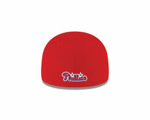 Load image into Gallery viewer, (Infant) Philadelphia Phillies New Era MLB 59FIFTY 5950 Fitted Cap Hat Red Crown/Visor White Logo (My 1st First)