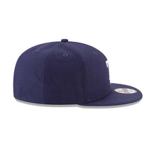 Load image into Gallery viewer, Tampa Bay Rays New Era MLB 9FIFTY 950 Snapback Cap Hat Navy Blue Crown/Visor White/Sky Blue Logo