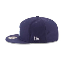 Load image into Gallery viewer, Tampa Bay Rays New Era MLB 9FIFTY 950 Snapback Cap Hat Navy Blue Crown/Visor White/Sky Blue Logo