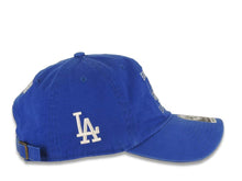 Load image into Gallery viewer, Los Angeles Dodgers '47 Brand MLB Clean Up Adjustable Stranger Things Cap Hat Royal Blue Crown/Visor Team Color Logo (1983 Hawkins High School)
