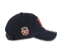 Load image into Gallery viewer, Boston Red Sox '47 Brand MLB Clean Up Adjustable Cap Hat Navy Blue Crown/Visor Team Color Logo #34 David Ortiz Side Patch