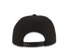 Load image into Gallery viewer, San Diego Padres New Era MLB 9FIFTY 950 Snapback Cap Hat Black Crown/Visor White Script P Logo Gray UV