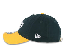 Load image into Gallery viewer, Oakland A's Athletics New Era MLB 9TWENTY 920 Adjustable Cap Hat Dark Green Crown Yellow Visor White Logo