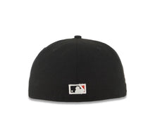 Load image into Gallery viewer, Chicago White Sox New Era MLB 59FIFTY 5950 Fitted Cap Hat Black Crown/Visor White Logo with Rose 2005 World Series Side Patch