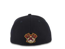 Load image into Gallery viewer, Atlanta Braves New Era MLB 59FIFTY 5950 Fitted Cap Hat 1871 Navy Blue Crown/Visor Red/Yellow Axe Logo